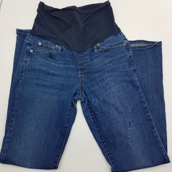 GAP Maternity Full Panel Perfect Boot Jeans Size 8 - Picture 5 of 8